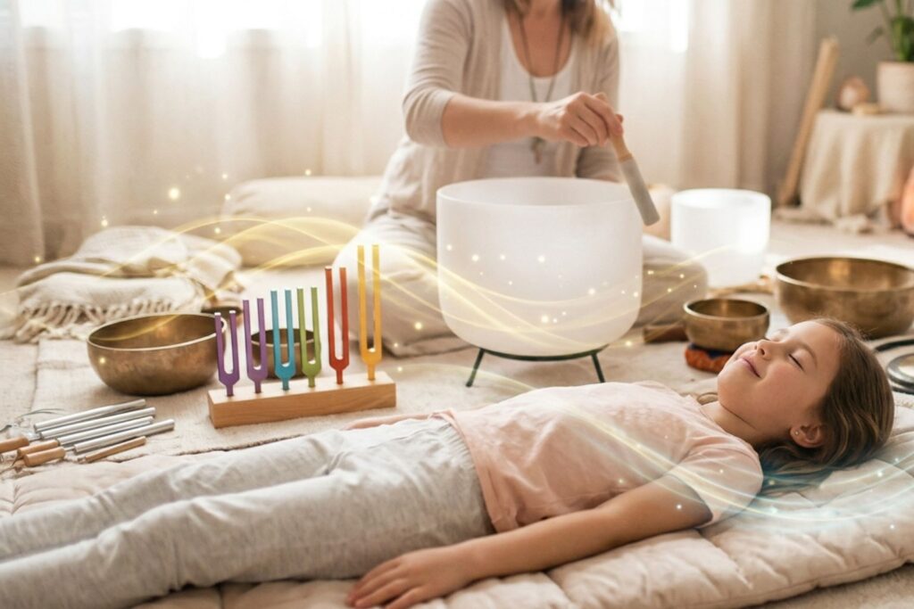Sound Healing Help Children With Anxiety